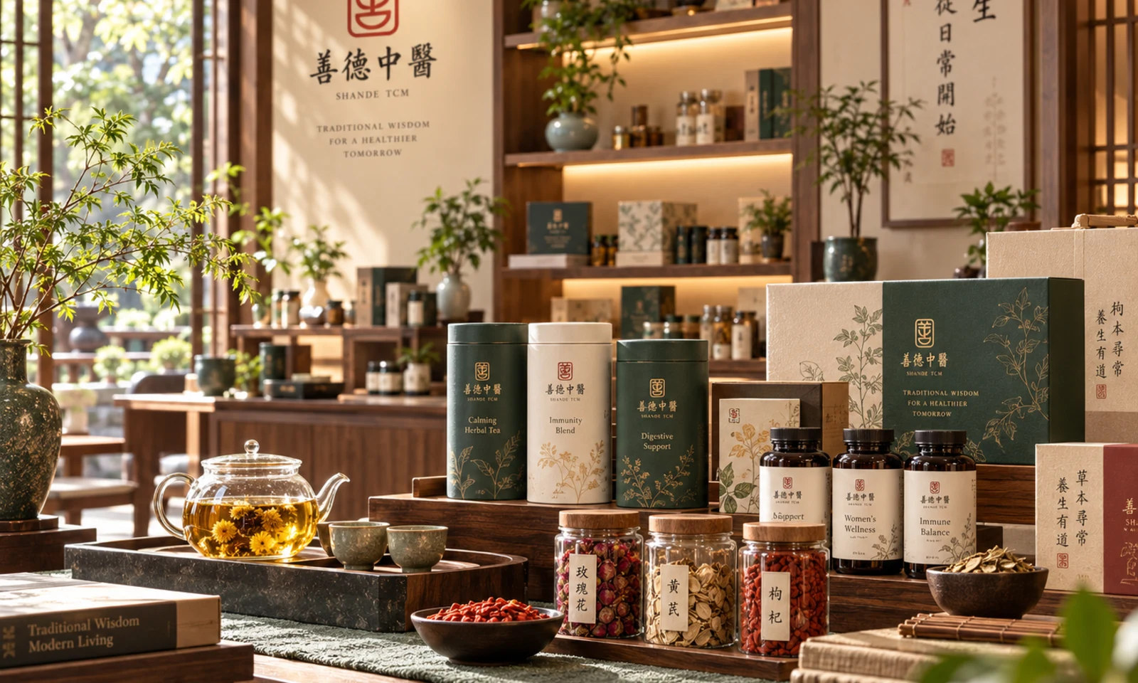 Wellness & Herbal Products service at Shande TCM